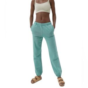 Champion‎ Light Mint Green Reverse Weave Joggers Sweatpants Size XS